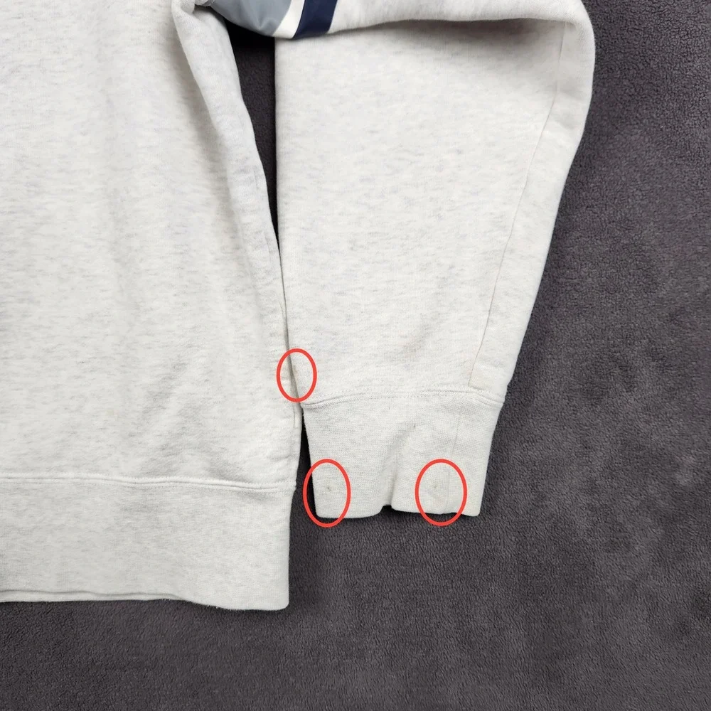 Jordan Paris Saint-Germain Fleece Hoodie Mens XL Gray Full‎ Zip DB6481-051